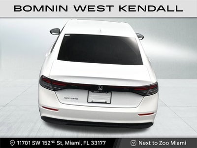 2024 Honda Accord Sedan EX