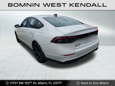2025 Honda Accord Sedan SE