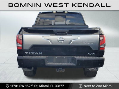 2021 Nissan Titan Platinum Reserve