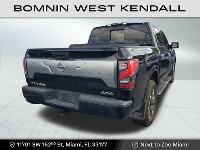 2021 Nissan Titan Platinum Reserve