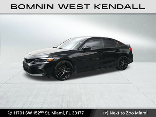 2022 Honda Civic Si 4DR SDN SI MT