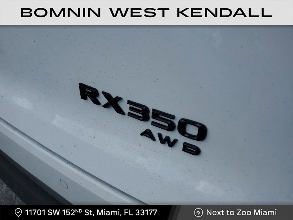 2025 Lexus RX RX 350