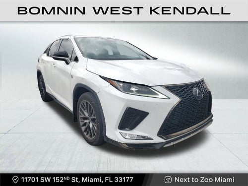 2022 Lexus RX RX 350 F SPORT Handling