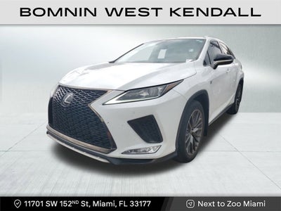 2022 Lexus RX RX 350 F SPORT Handling
