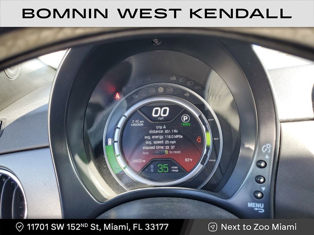 2018 FIAT 500e 2DR HB