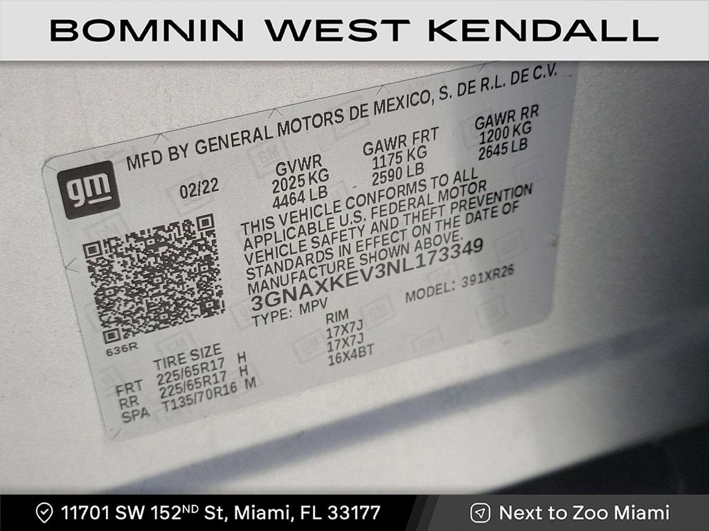 2022 Chevrolet Equinox LT