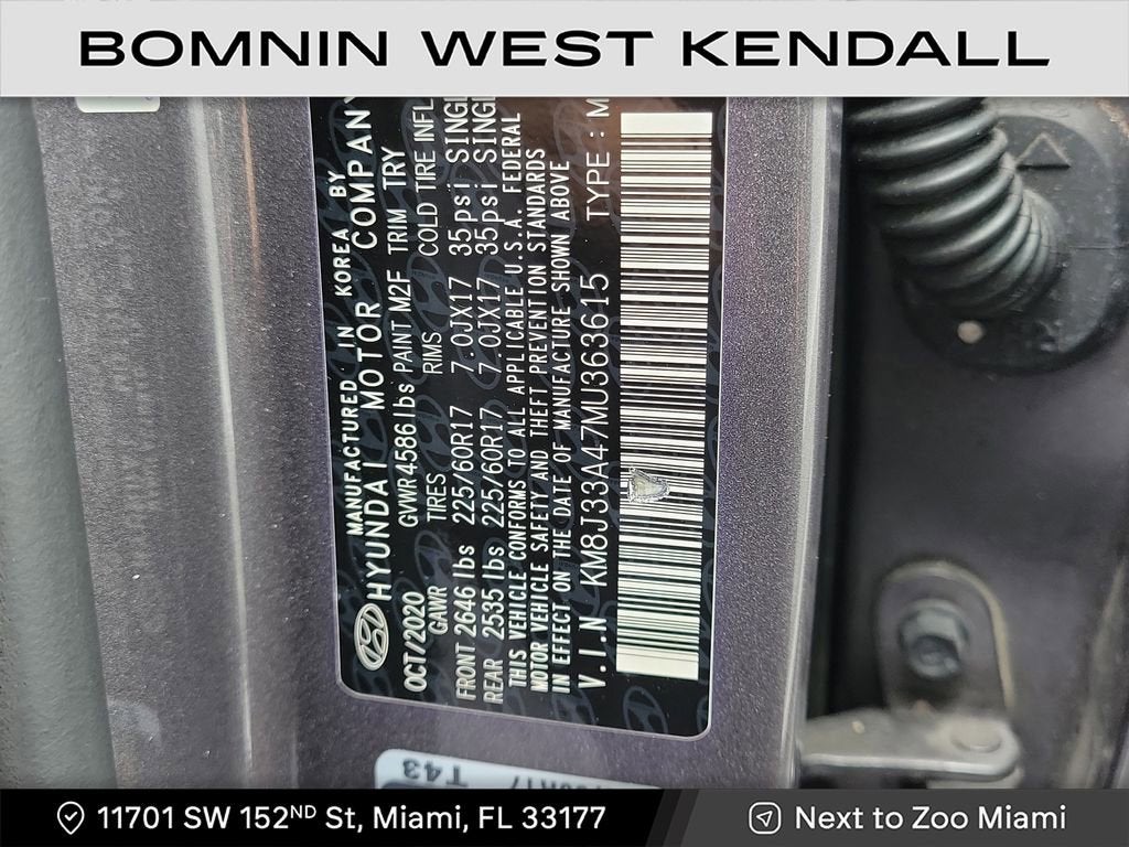 2021 Hyundai Tucson Value