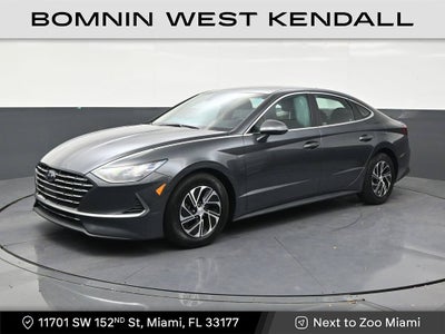 2023 Hyundai Sonata Hybrid Blue