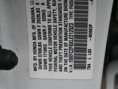 2020 Honda CIVIC SEDAN LX