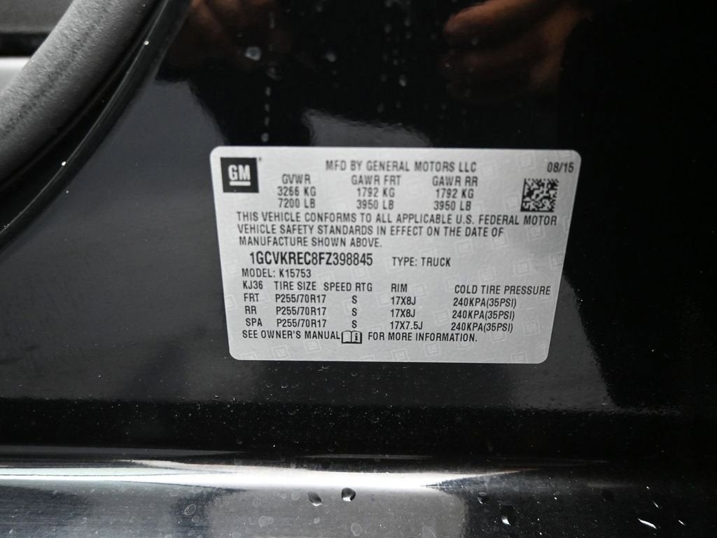 2015 Chevrolet Silverado 1500 LT