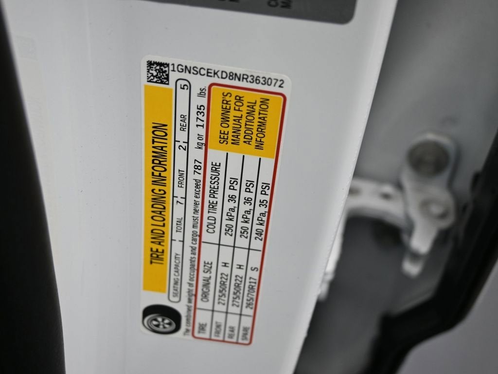 2022 Chevrolet Suburban RST