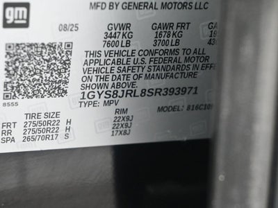 2025 Cadillac Escalade ESV Luxury