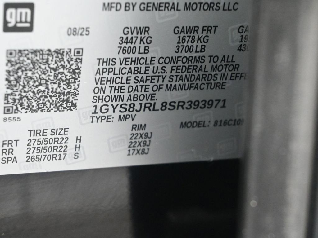 2025 Cadillac Escalade ESV Luxury