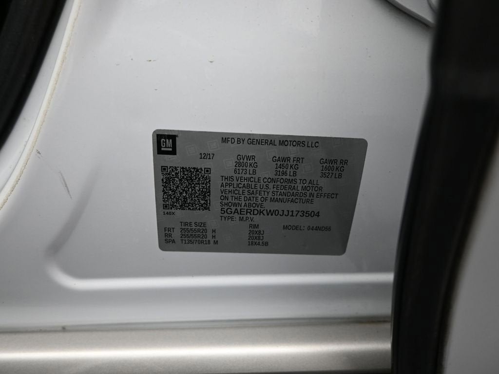 2018 Buick Enclave Avenir