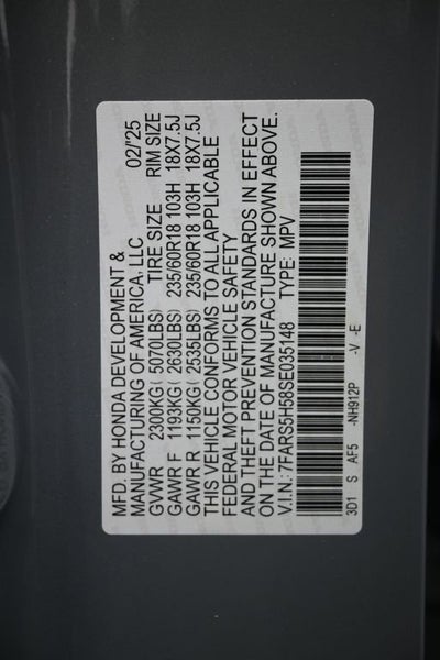 2025 Honda CR-V Hybrid Sport