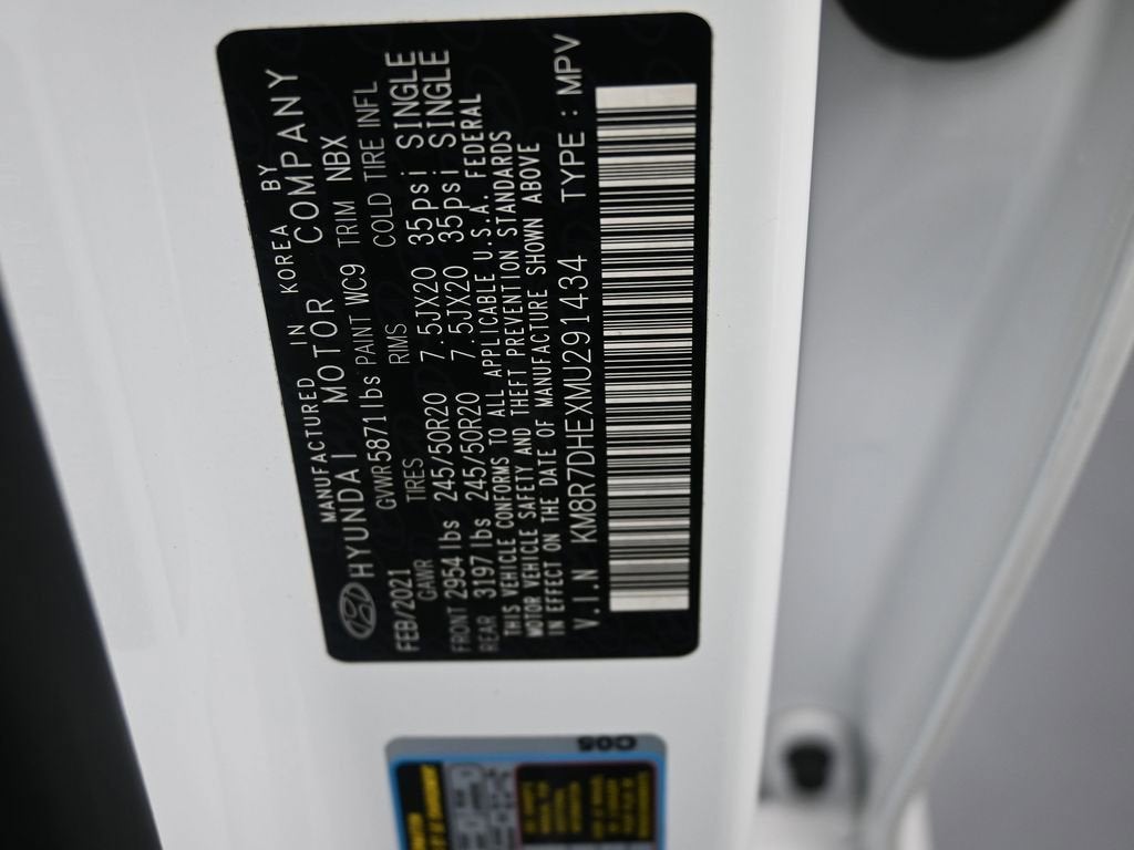 2021 Hyundai Palisade Calligraphy