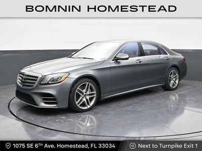 2018 Mercedes-Benz S-Class S 450
