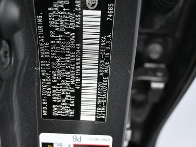 2017 Toyota Camry LE