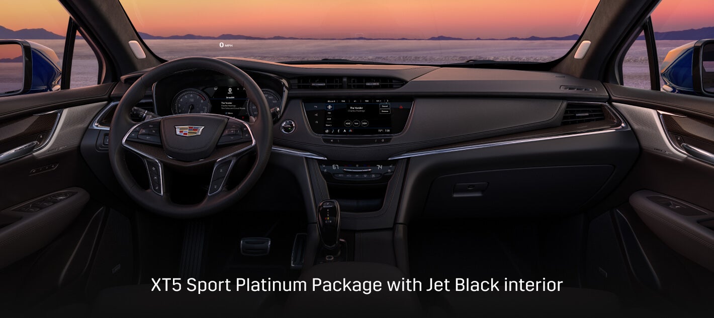 XT5 Sport Platinum Package with Jet Black Interior