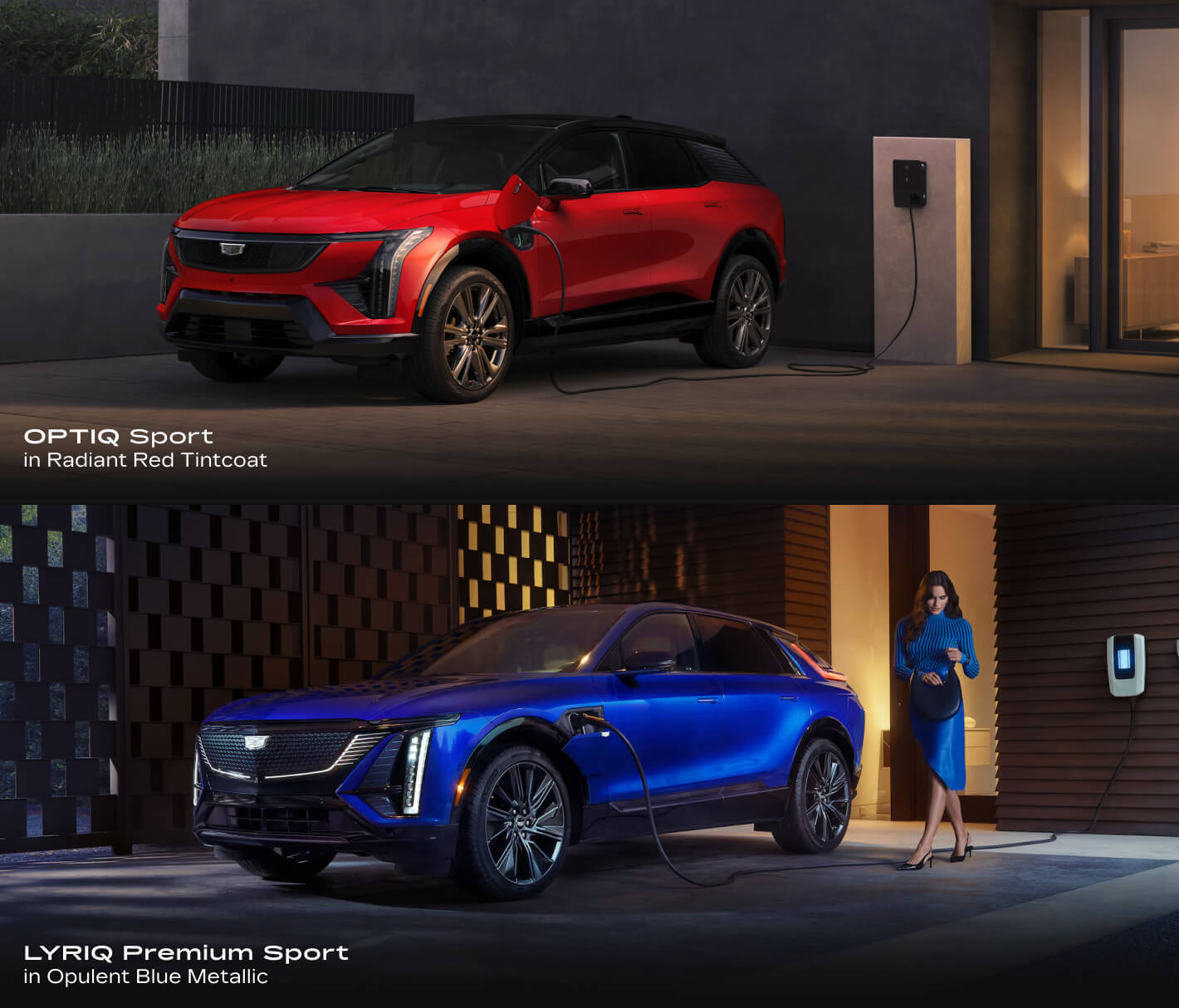 Cadillac OPTIQ Sport Vs. Cadillac LYRIQ Premium Sport Charging Comparison