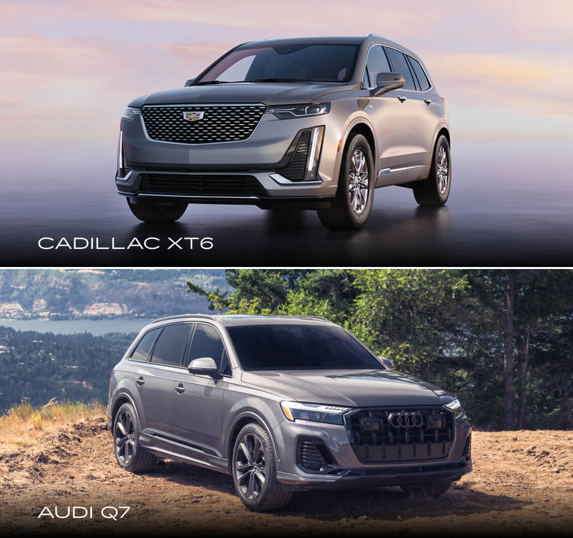 Exclusive Features: Cadillac XT6 vs. Audi Q7